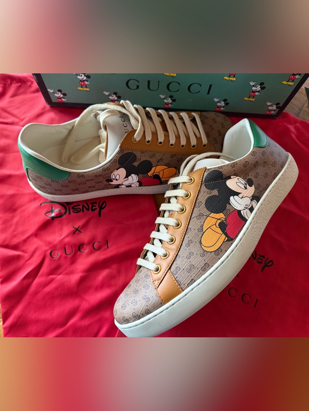 Gucci Mickey Men’s Shoes